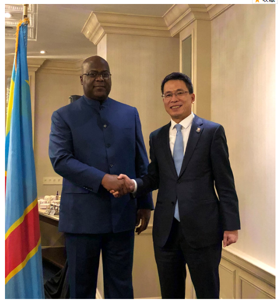 General Manager of CITIC Metal Group  Sun Yufeng Called on President of the Democratic Republic of Congo Tshisekedi